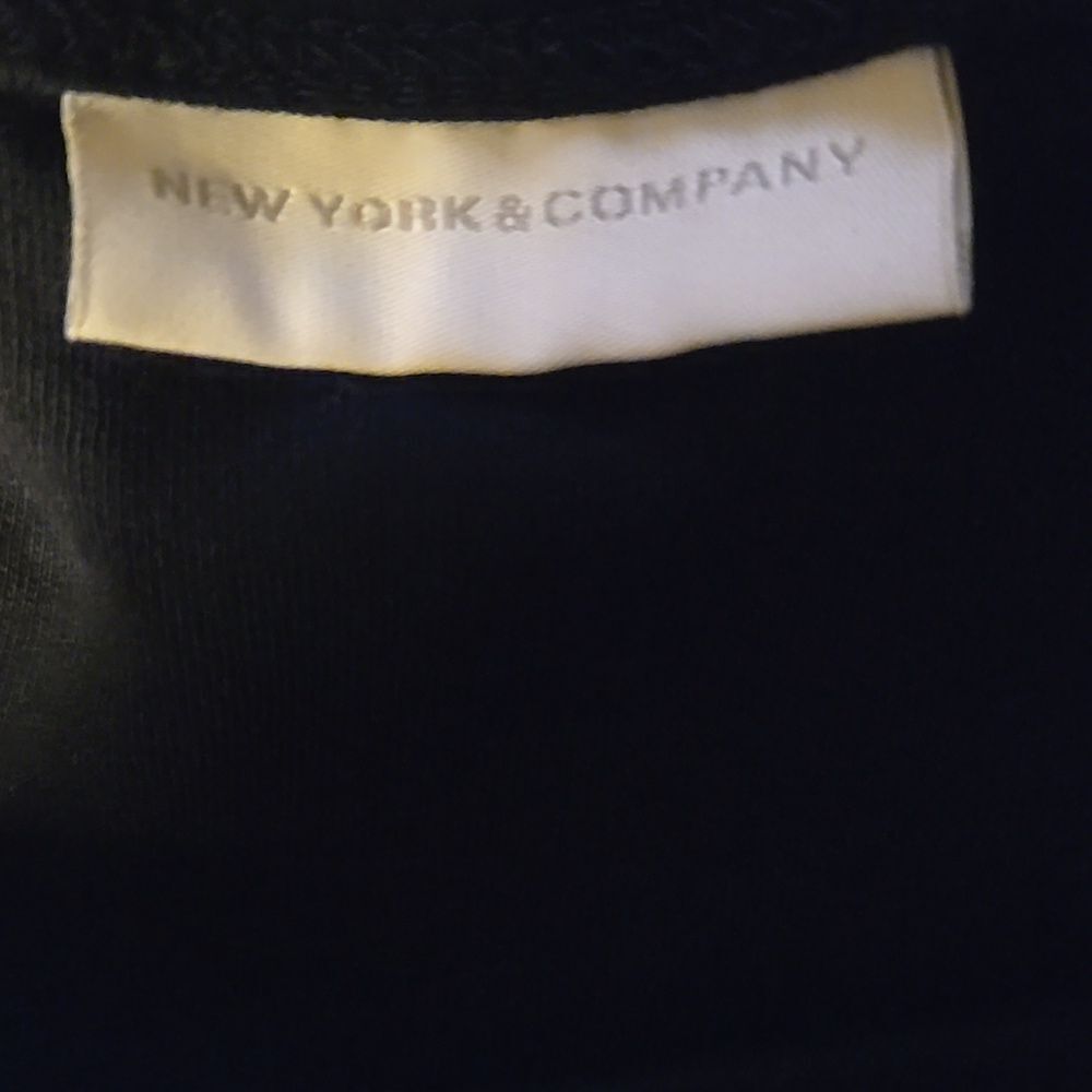 New York & Company A Line Navy Blue Dress S - Picture 5 of 6
